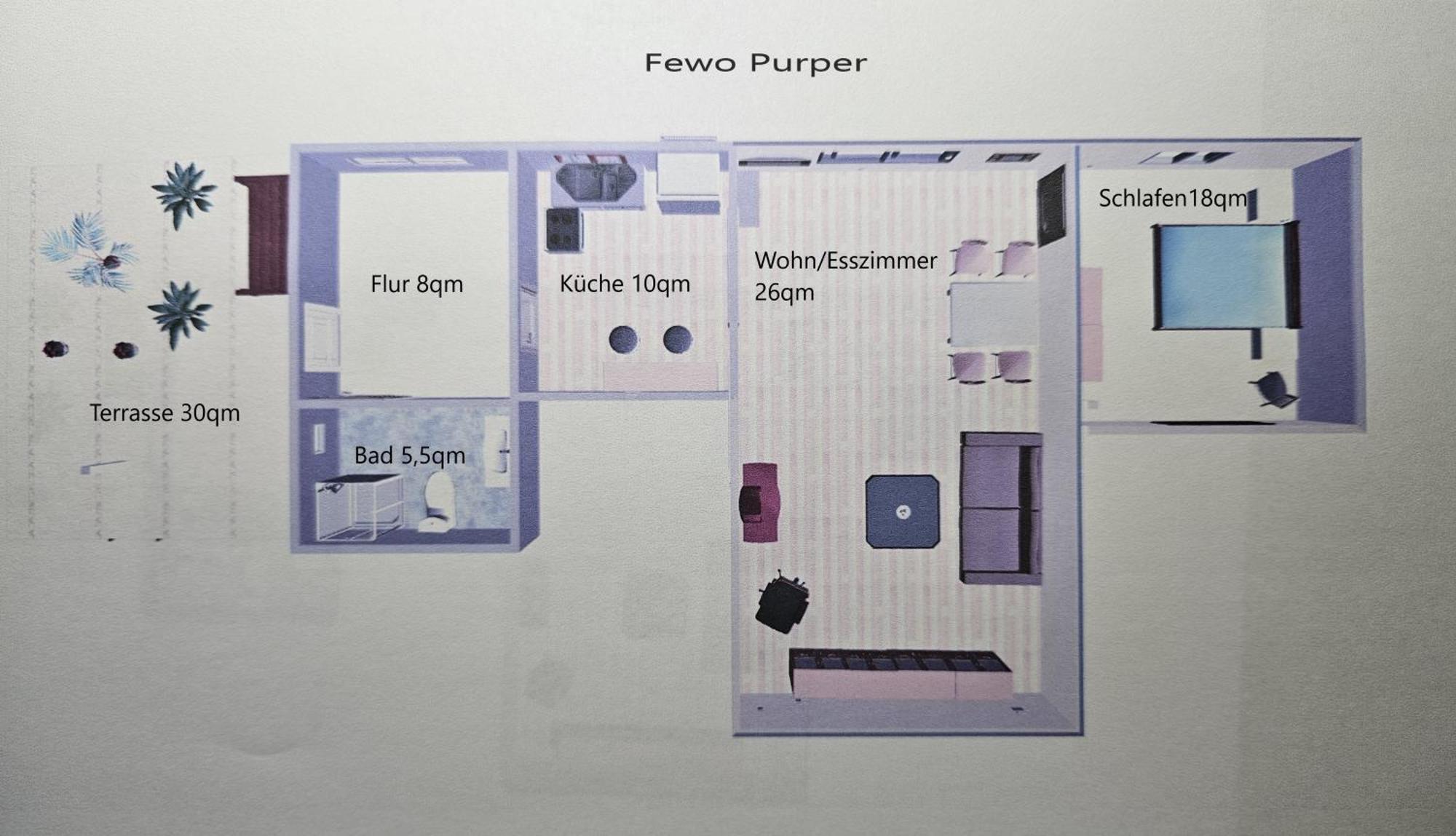 Fewo Purper Apartamento Frauenberg Exterior foto